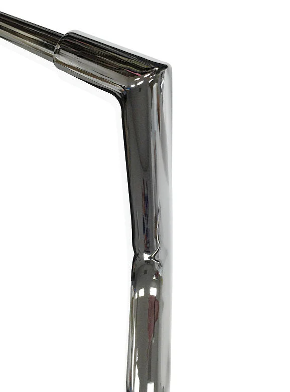 1 1/4" Miter Cut Apes for the 1996-2023 Street Glide (Classic Chrome) - Image 4