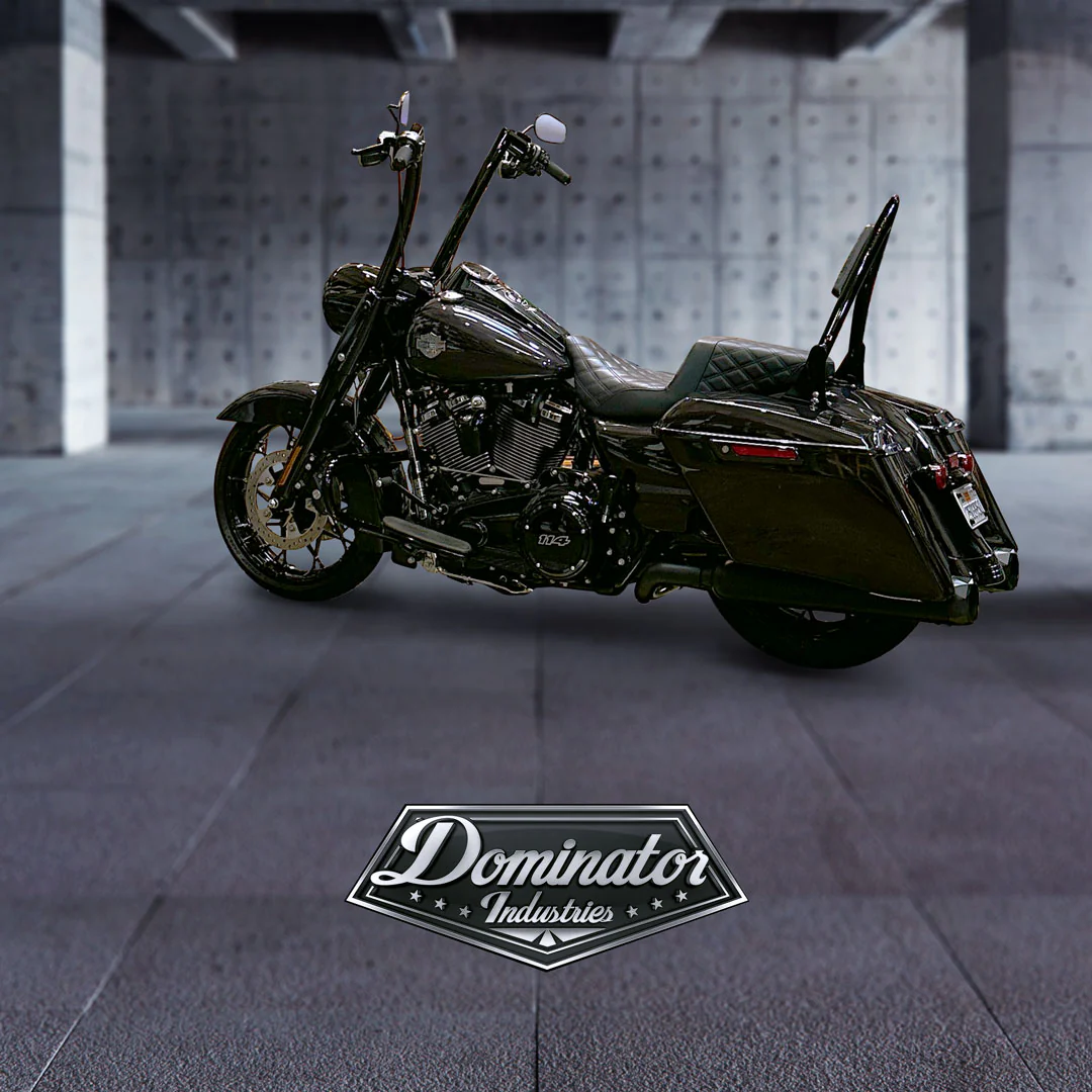 1.5 INCH BIG DADDY MITER APE COMPLETE ALL IN ONE KIT FOR 2008-2013 ROAD KING CLASSIC (Gloss Black) - Image 24