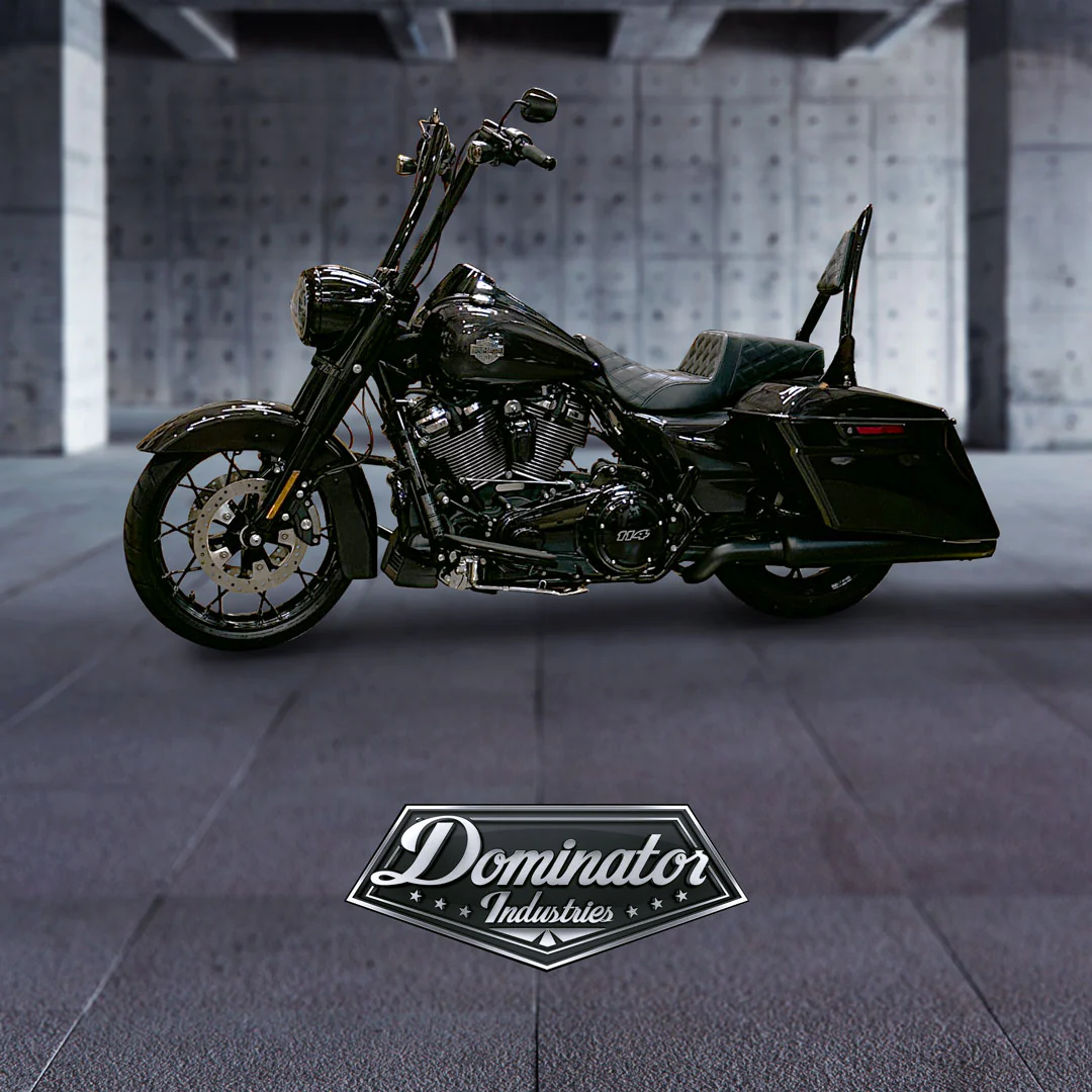1.5 INCH BIG DADDY MITER APE COMPLETE ALL IN ONE KIT FOR 2008-2013 ROAD KING CLASSIC (Gloss Black) - Image 29