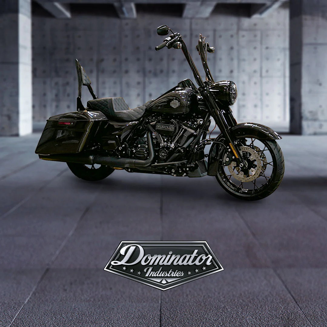 1.5 INCH BIG DADDY MITER APE COMPLETE ALL IN ONE KIT FOR 2008-2013 ROAD KING CLASSIC (Gloss Black) - Image 6