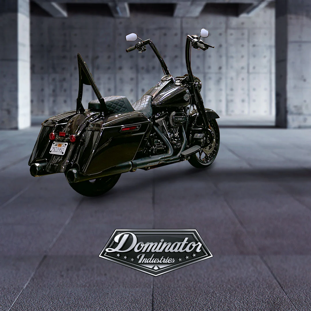 1.5 INCH! BIG DADDY MITER CUT APE COMPLETE ALL IN ONE KIT FOR 2017-2025 ROAD KING SPECIAL (14” Gloss Black) - Image 13