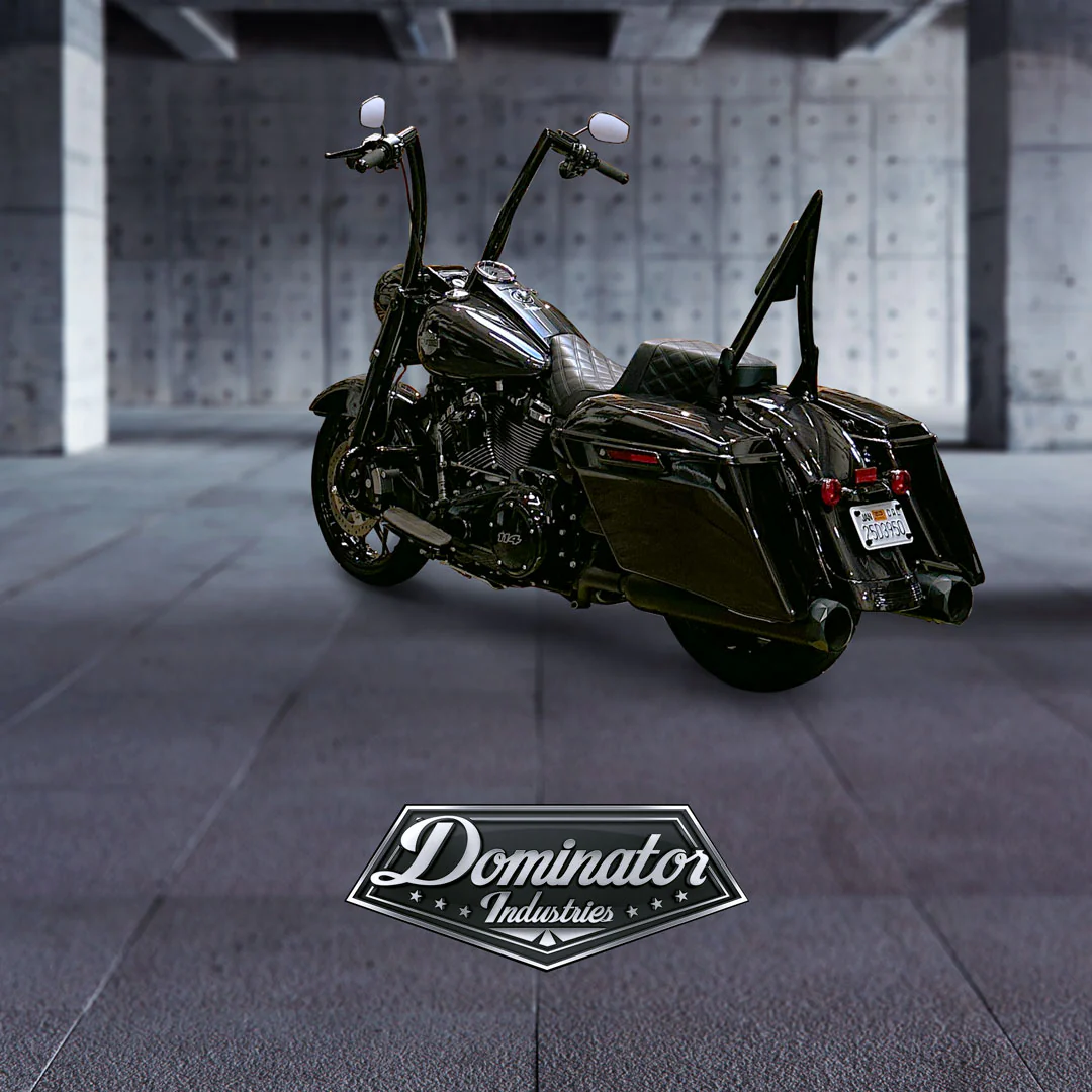 1.5 INCH! BIG DADDY MITER CUT APE COMPLETE ALL IN ONE KIT FOR 2017-2025 ROAD KING SPECIAL (14” Gloss Black) - Image 21