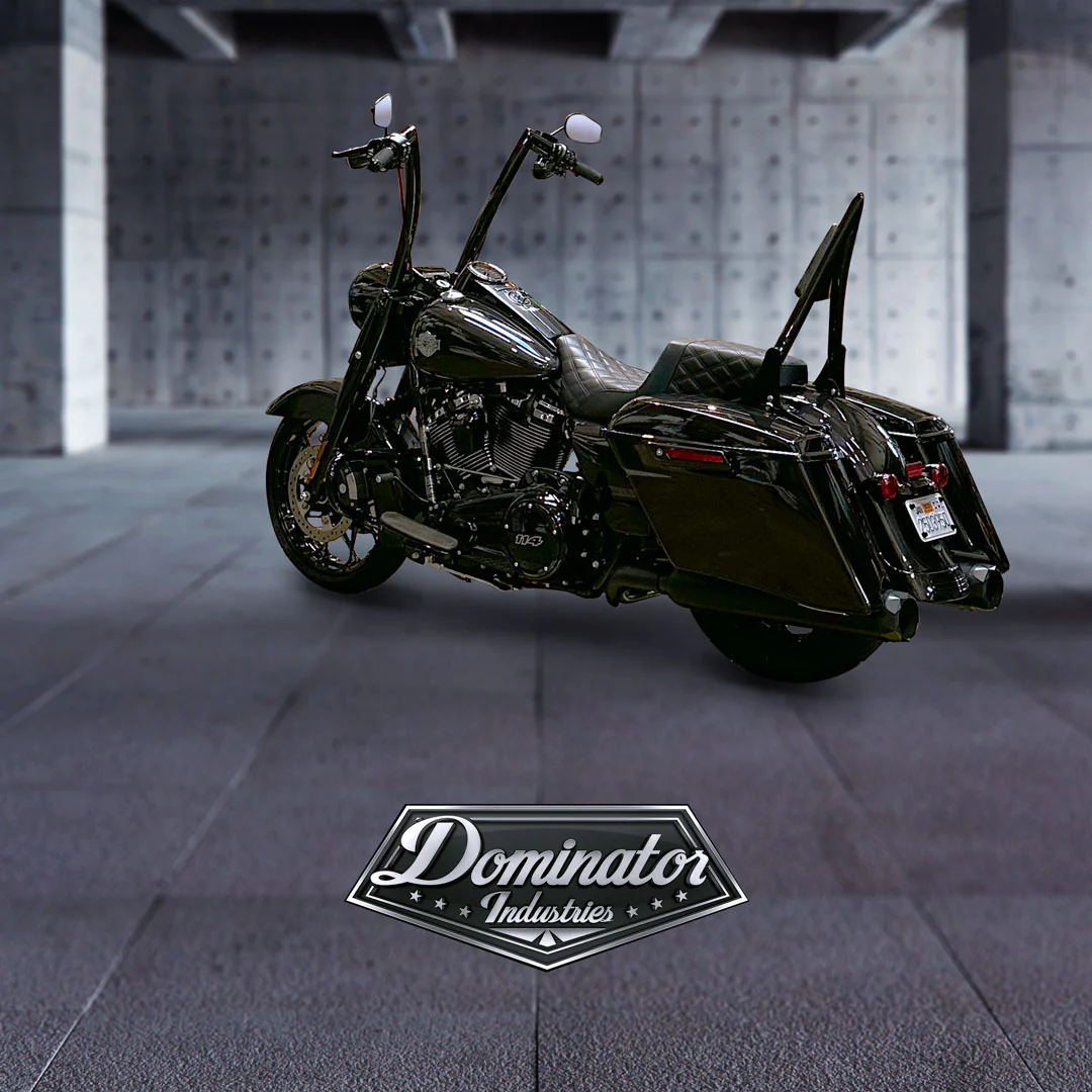 1.5 INCH! BIG DADDY MITER CUT APE COMPLETE ALL IN ONE KIT FOR 2017-2025 ROAD KING SPECIAL (14” Gloss Black) - Image 22
