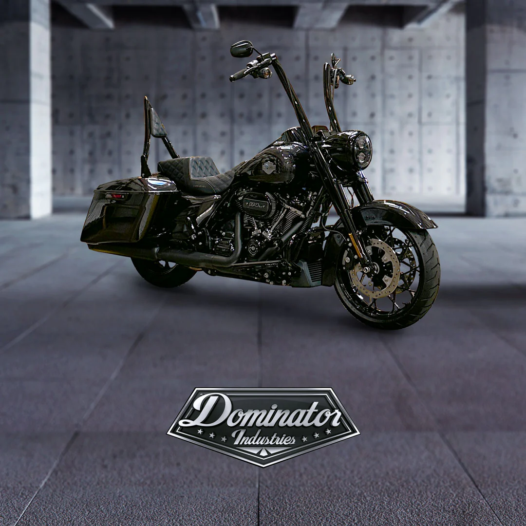 1.5 INCH! BIG DADDY MITER CUT APE COMPLETE ALL IN ONE KIT FOR 2017-2025 ROAD KING SPECIAL (14” Gloss Black) - Image 4