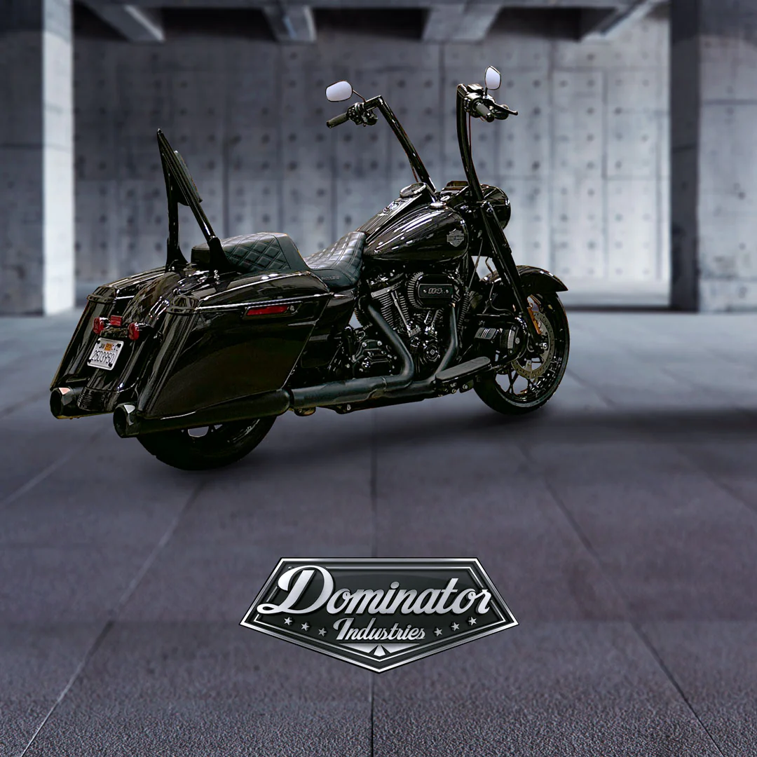 1.5 INCH! BIG DADDY MITER CUT APE COMPLETE ALL IN ONE KIT FOR 2017-2025 ROAD KING SPECIAL (16” Gloss Black) - Image 12