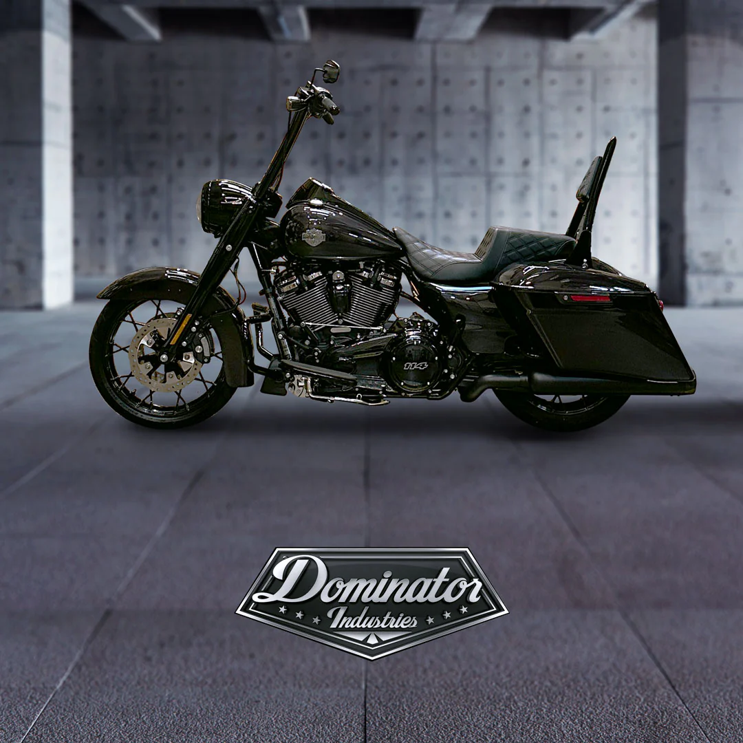 1.5 INCH! BIG DADDY MITER CUT APE COMPLETE ALL IN ONE KIT FOR 2017-2025 ROAD KING SPECIAL (16” Gloss Black) - Image 26