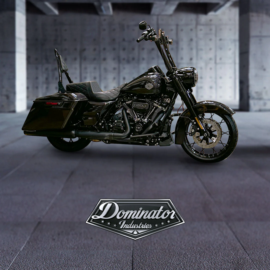 1.5 INCH! BIG DADDY MITER CUT APE COMPLETE ALL IN ONE KIT FOR 2017-2025 ROAD KING SPECIAL (18” Gloss Black) - Image 6