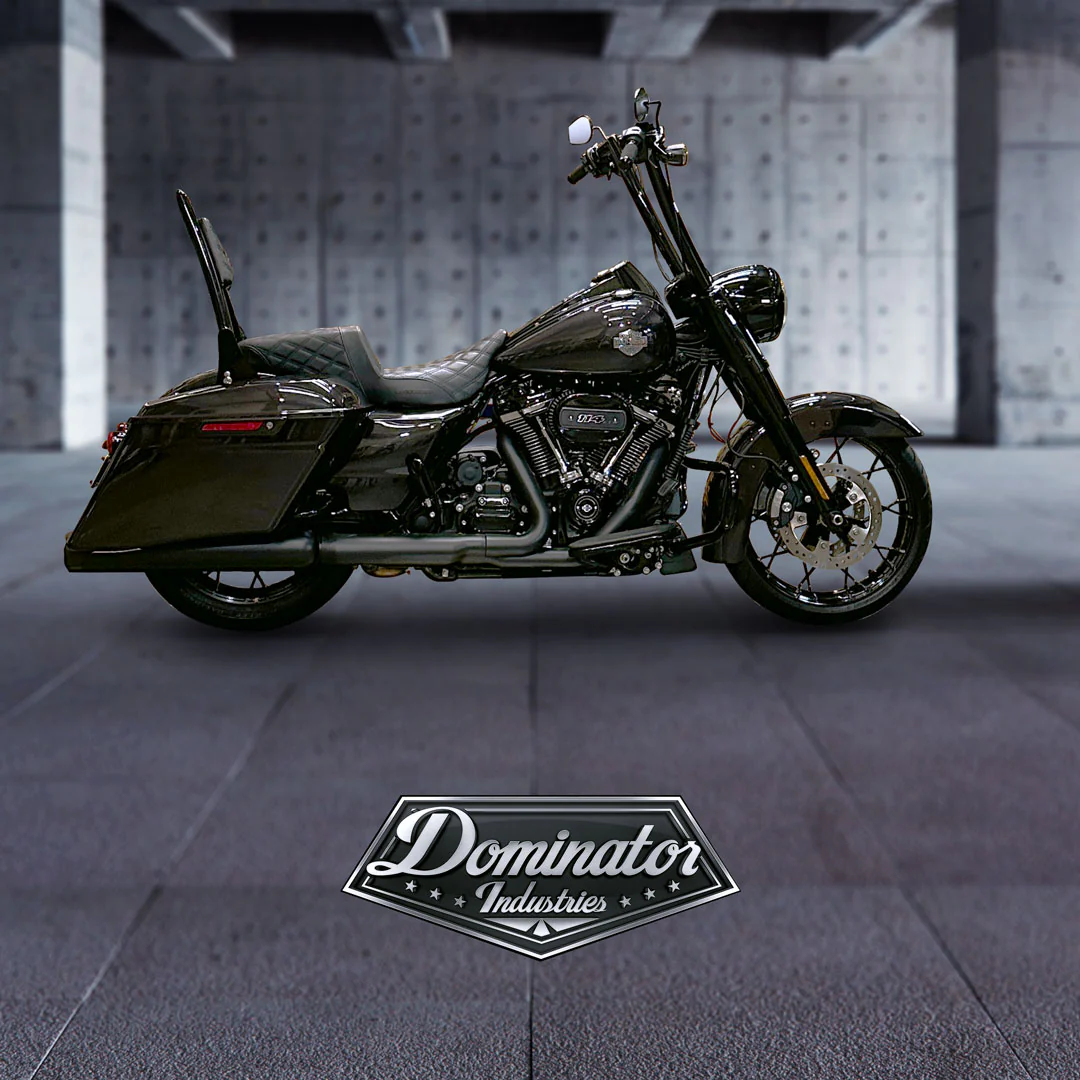 1.5 INCH! BIG DADDY MITER CUT APE COMPLETE ALL IN ONE KIT FOR 2017-2025 ROAD KING SPECIAL (18” Gloss Black) - Image 9