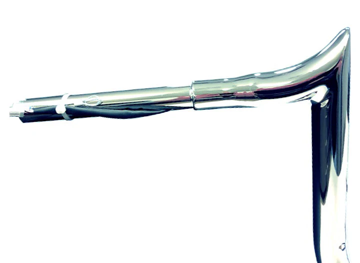 100% Plug In Ready Big Daddy 1 ½" Meathook Apes For 2016-2023 Street Glide (Classic Chrome) - Image 6