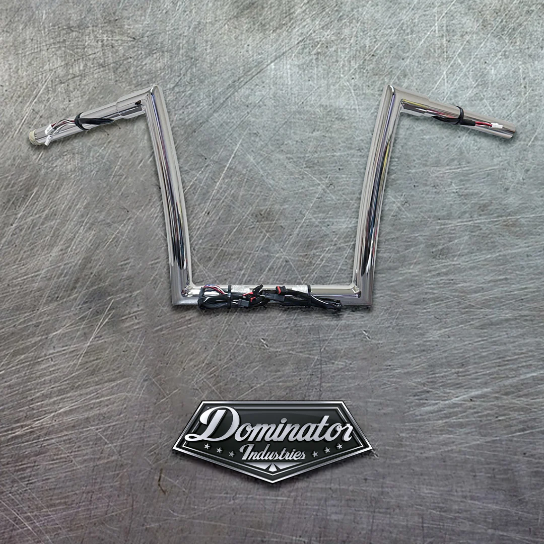 100% Plug In Ready Road Glide Miter Apes Classic Chrome 2016-2023 - Image 3