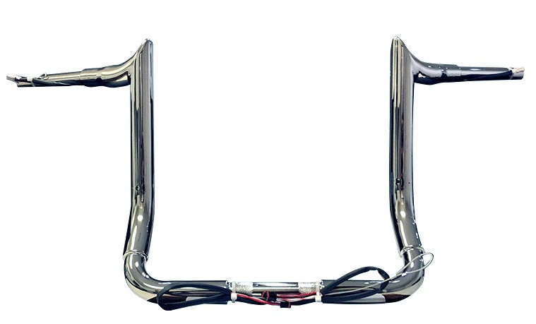 Big Daddy 12" 100% Plug In Ready Meathook Bagger Bars for the  2014-2015 Street Glide (Classic Chrome) - Image 3
