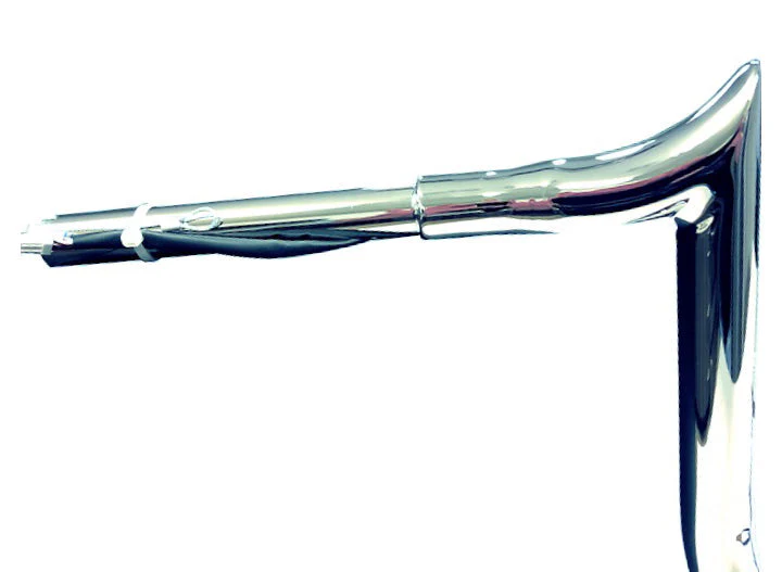 Big Daddy 14" 100% Plug In Ready Meathook Bagger Bars for the  2014-2015 Street Glide (Classic Chrome) - Image 6