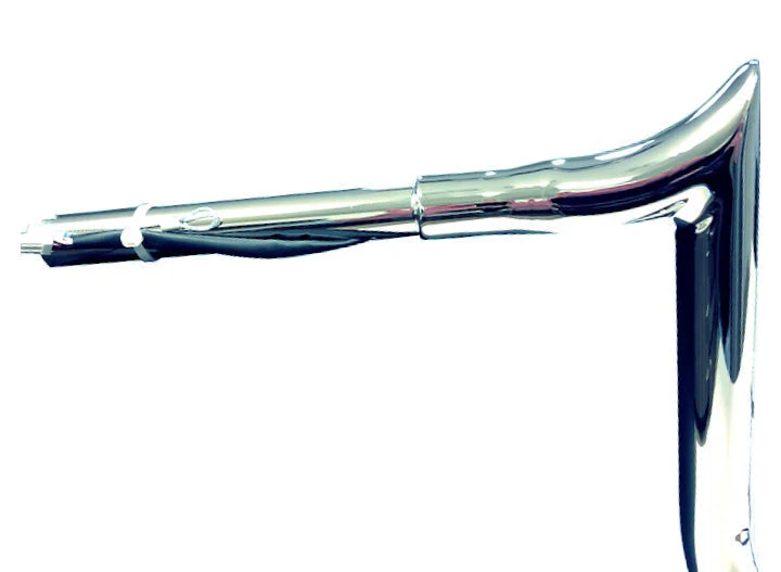 Big Daddy 16" 100% Plug In Ready Meathook Bagger Bars for the  2014-2015 Street Glide (Classic Chrome) - Image 6