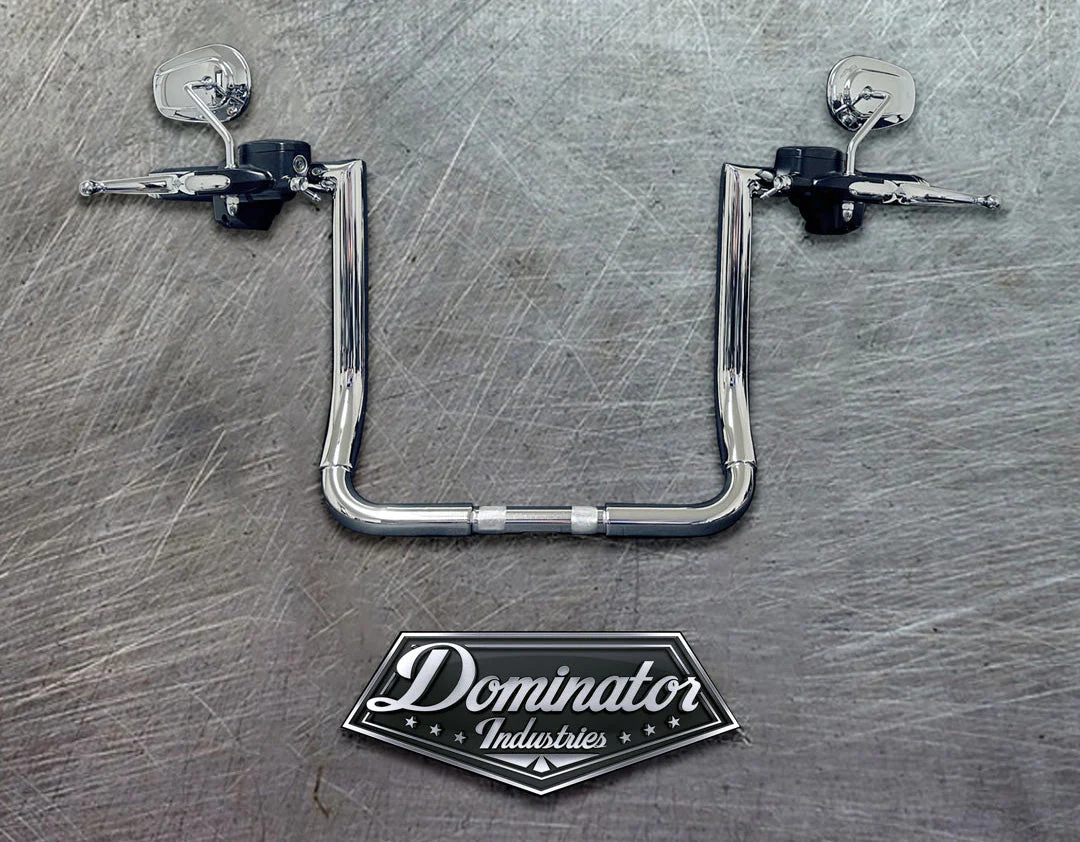Big Daddy 16" 100% Plug In Ready Miter Bagger Bars for the 2014-2015 Street Glide (Classic Chrome) - Image 2