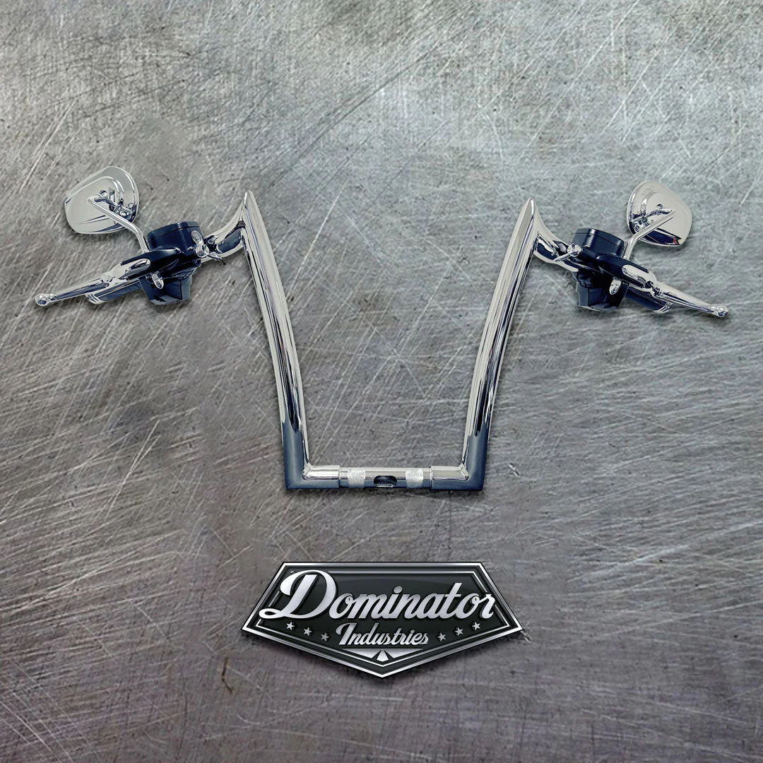 16" BIG DADDY 1 ½" MEATHOOK APES FOR  ROAD KING STANDARD (Classic Chrome) - Image 2