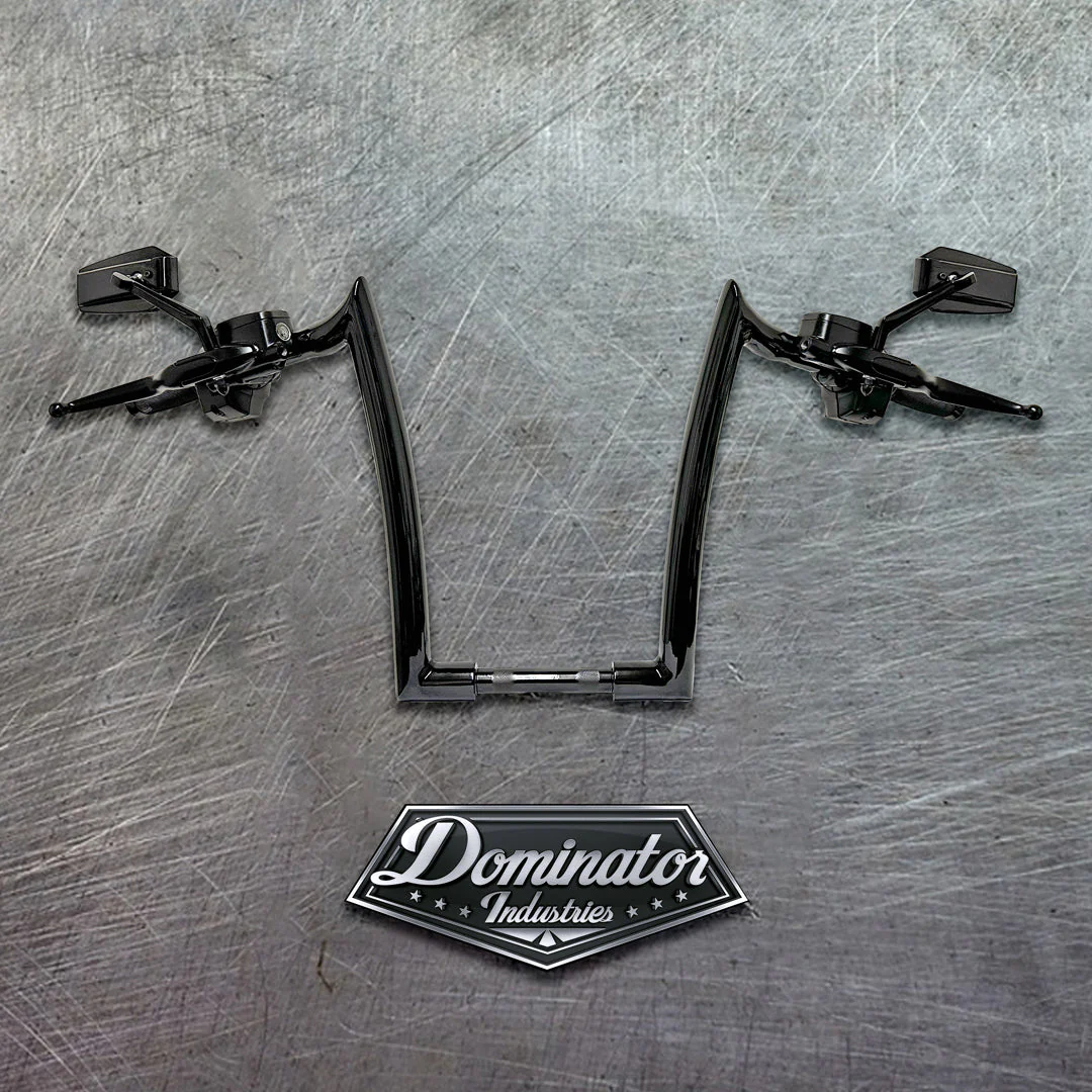20" BIG DADDY 1 ½" MEATHOOK APES FOR  ROAD KING STANDARD (Gloss Black) - Image 2