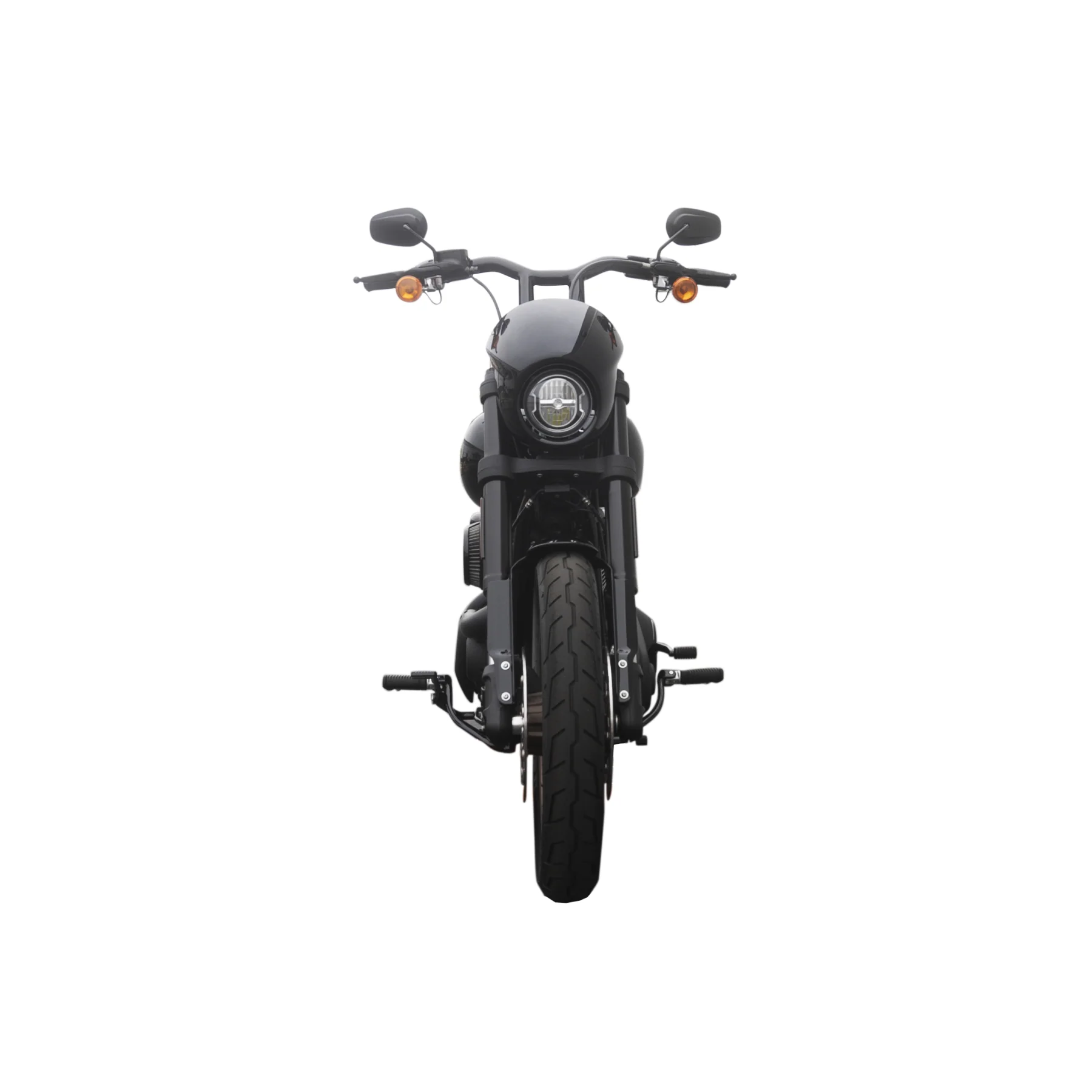 2020-2021 Low Rider S Complete All In One Evil-T Bar Kit (Gloss Black) - Image 10