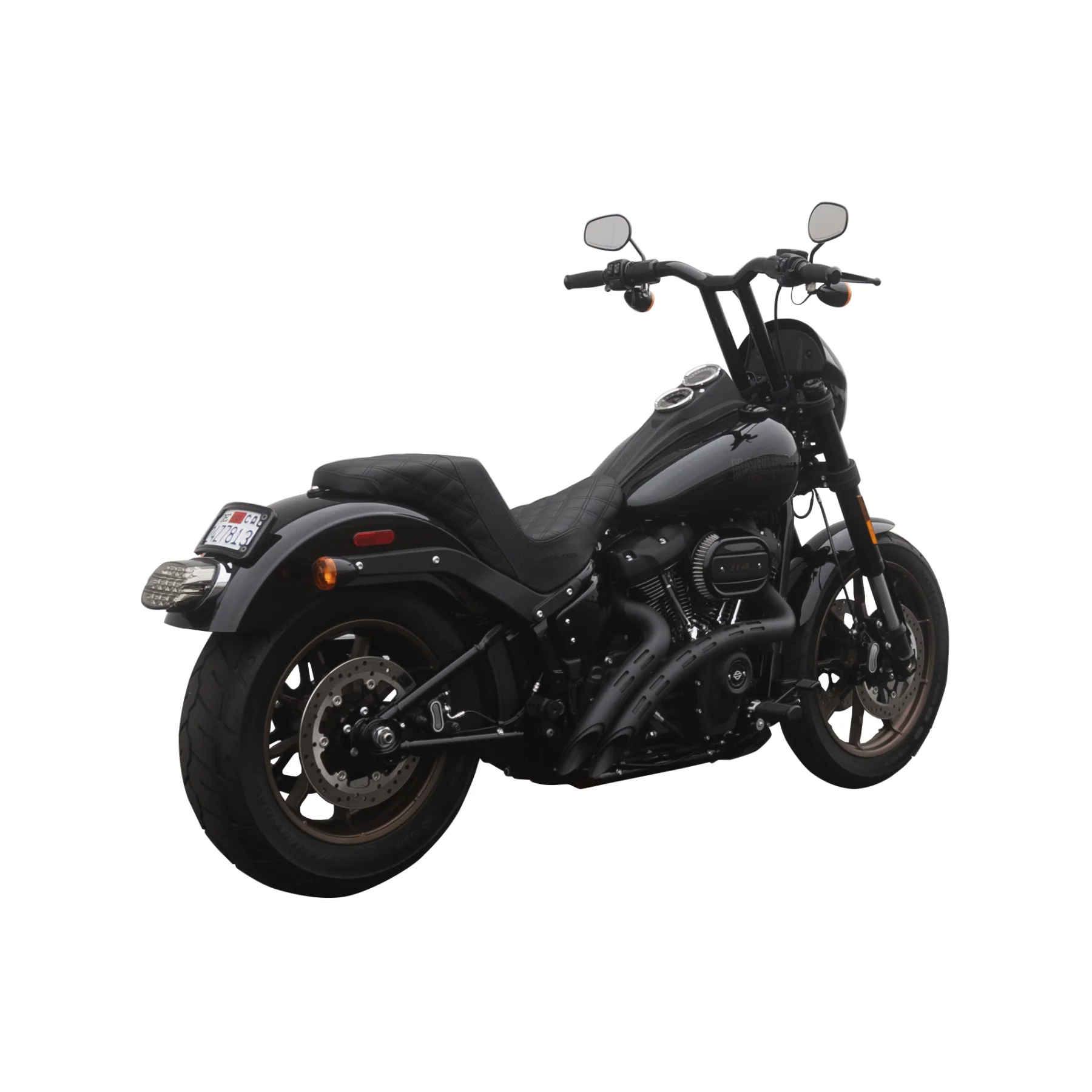 2020-2021 Low Rider S Complete All In One MX-T Bar Kit (Gloss Black) - Image 8