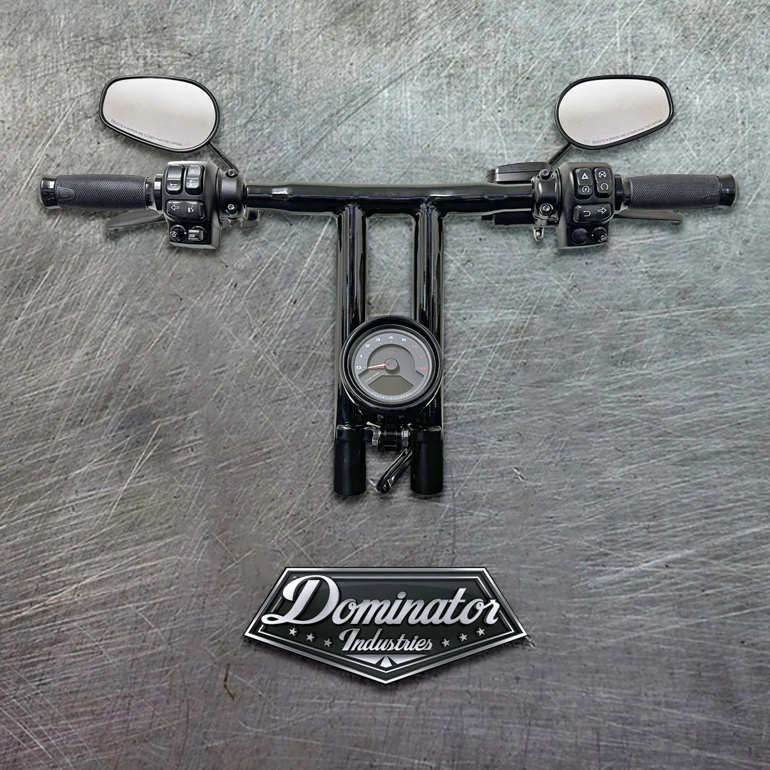 2022-2024 Low Rider S All In One Club Style T Bar Kit with Round Gauge Relocation Mount - Image 11