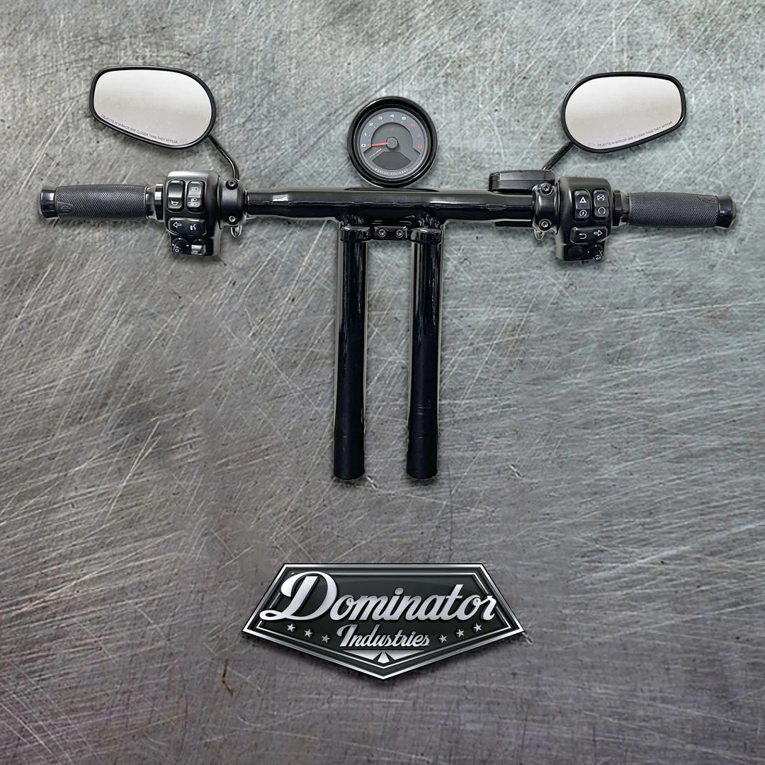 2022-2024 Low Rider S All In One Club Style T Bar Kit with Round Gauge Relocation Mount - Image 12