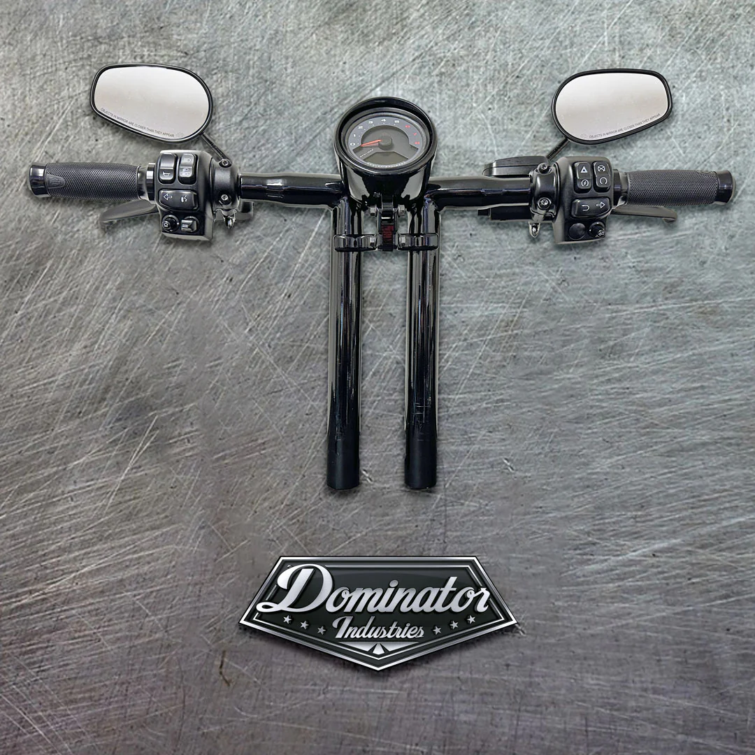 2022-2024 Low Rider S All In One Club Style T Bar Kit with Round Gauge Relocation Mount - Image 7