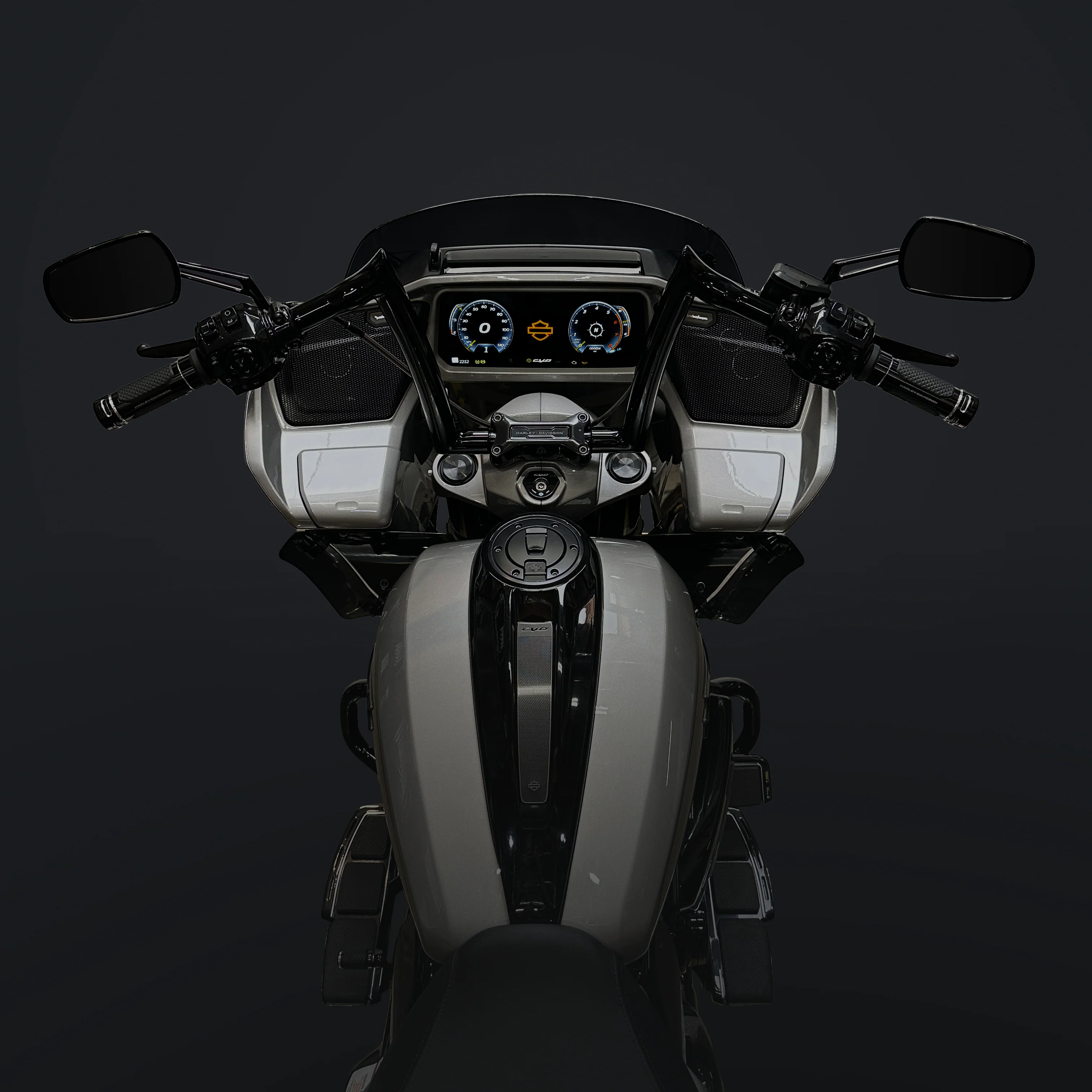 2023-2025 Road Glide CVO Only BIG DADDY 1.5 MEATHOOK APES (Gloss Black) - Image 3