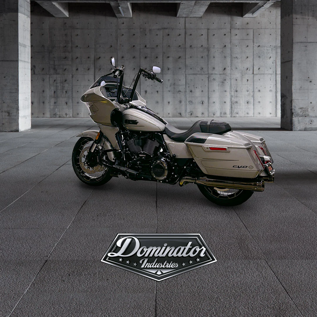 2023-2025 ROAD GLIDE CVO ONLY BIG DADDY 1.5 MITER CUT APES (Gloss Black) - Image 26