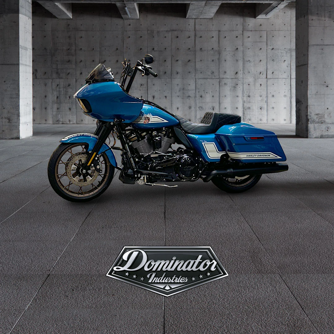 Big Daddy 1.5 Miter Ape Complete All-In-One Kit for 2015-2023 Road Glide (18” Gloss Black) - Image 29