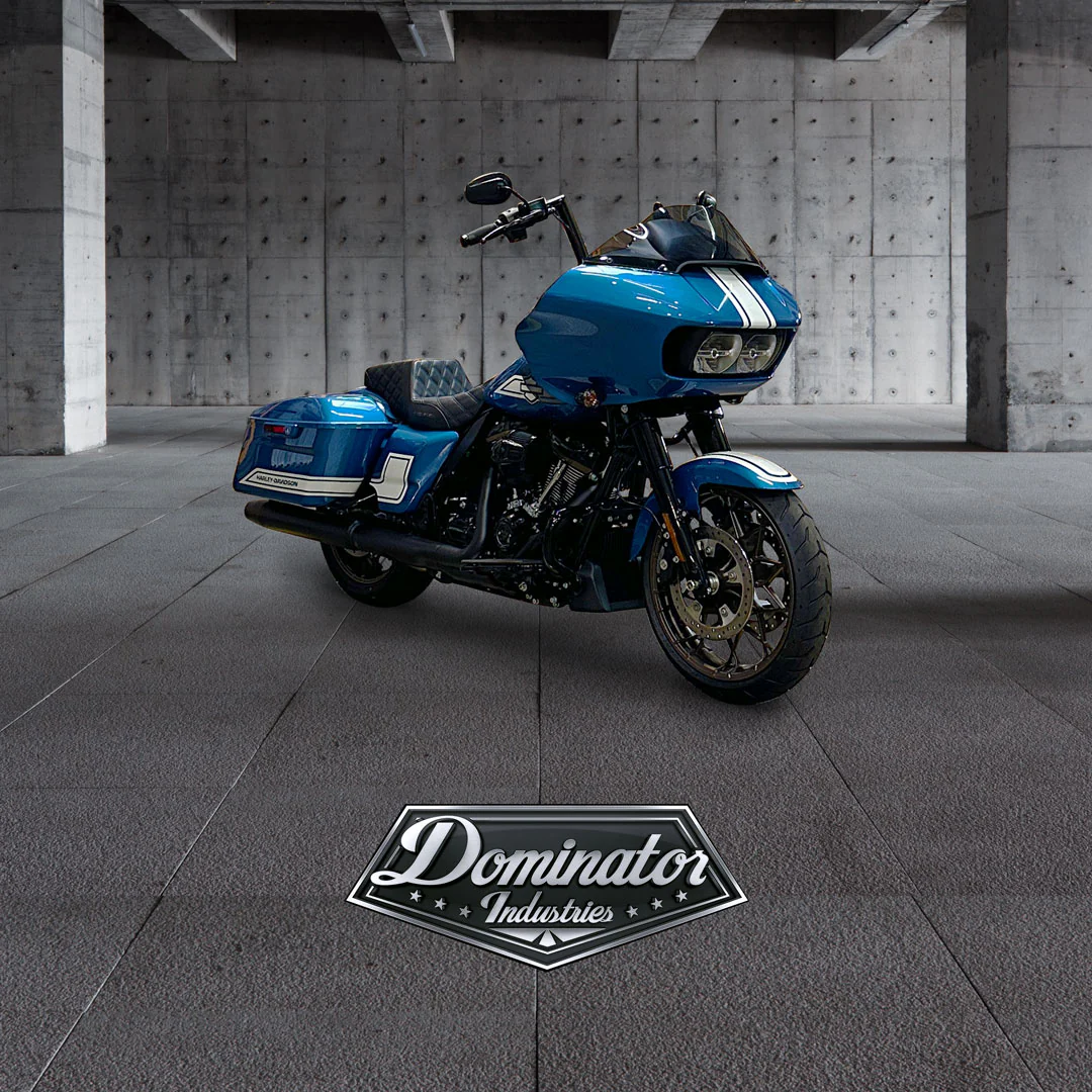 Big Daddy 1.5 Miter Ape Complete All-In-One Kit for 2015-2023 Road Glide (20” Gloss Black) - Image 3