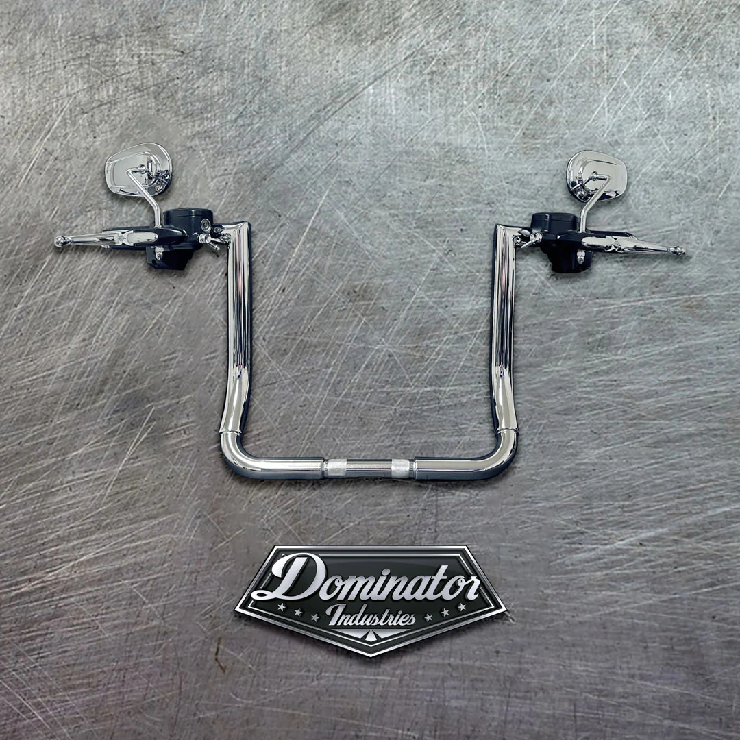 Big Daddy 1.5" Street Glide Miter Cut Complete All In One Kit (12" Classic Chrome) - Image 2