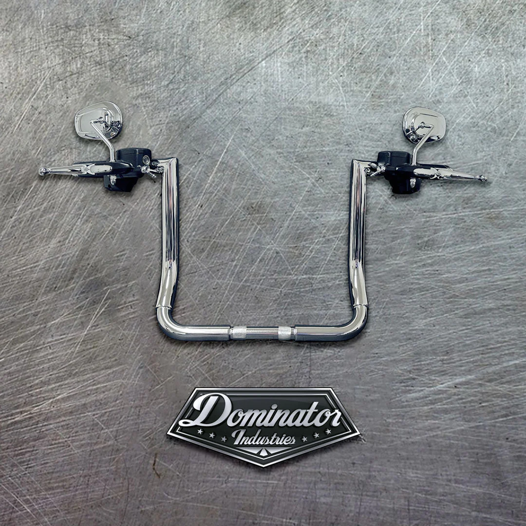 Big Daddy 1.5" Street Glide Miter Cut Complete All In One Kit (18" Classic Chrome) - Image 2