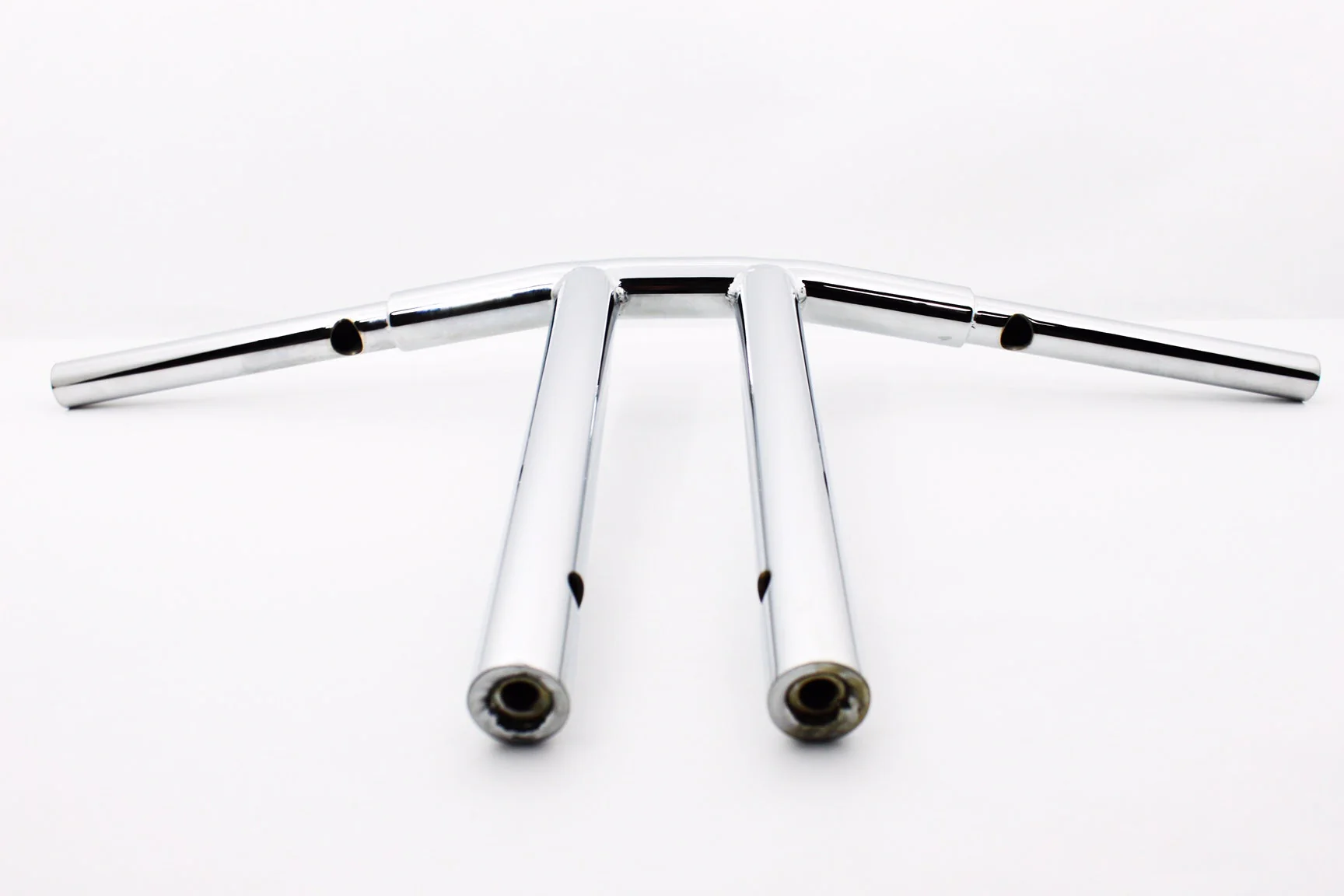 Club Style T-Bar, 1 1/4 Inch Diameter, 10 Inch Rise, Classic Chrome - Image 5