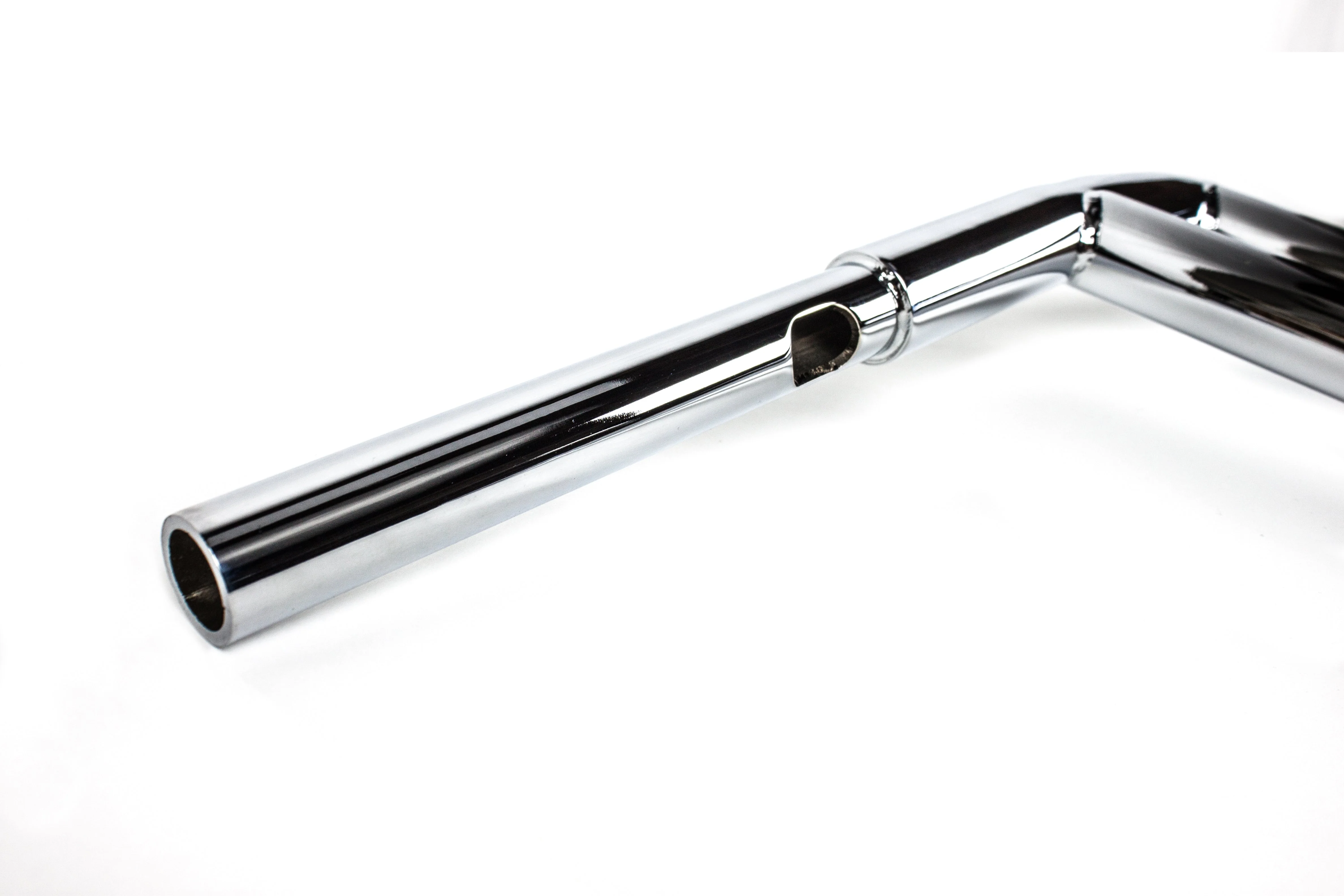 Club Style T-Bar, 1 1/4 Inch Diameter, 10-16  Inch Rise, Classic Chrome - Image 6