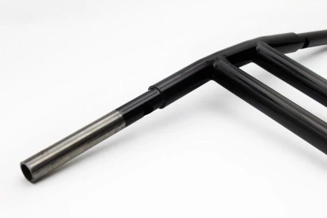 Club Style T-Bar, 1 1/4 Diameter, 10-16 Inch Rise, (Gloss Black) - Image 3