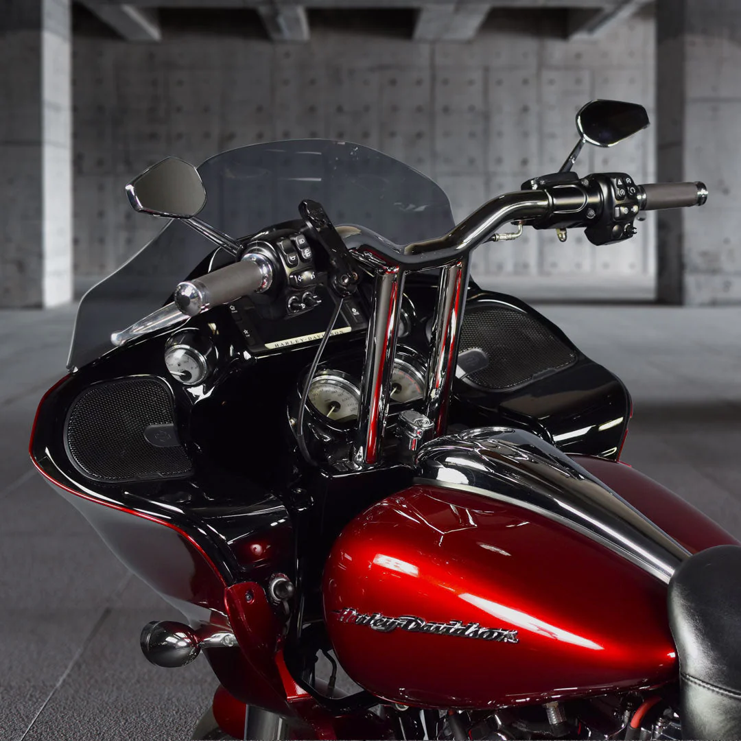 Complete All In One 16" Big Daddy MX T Bar Kit for 2015-2023 Road Glide (Classic Chrome) - Image 3
