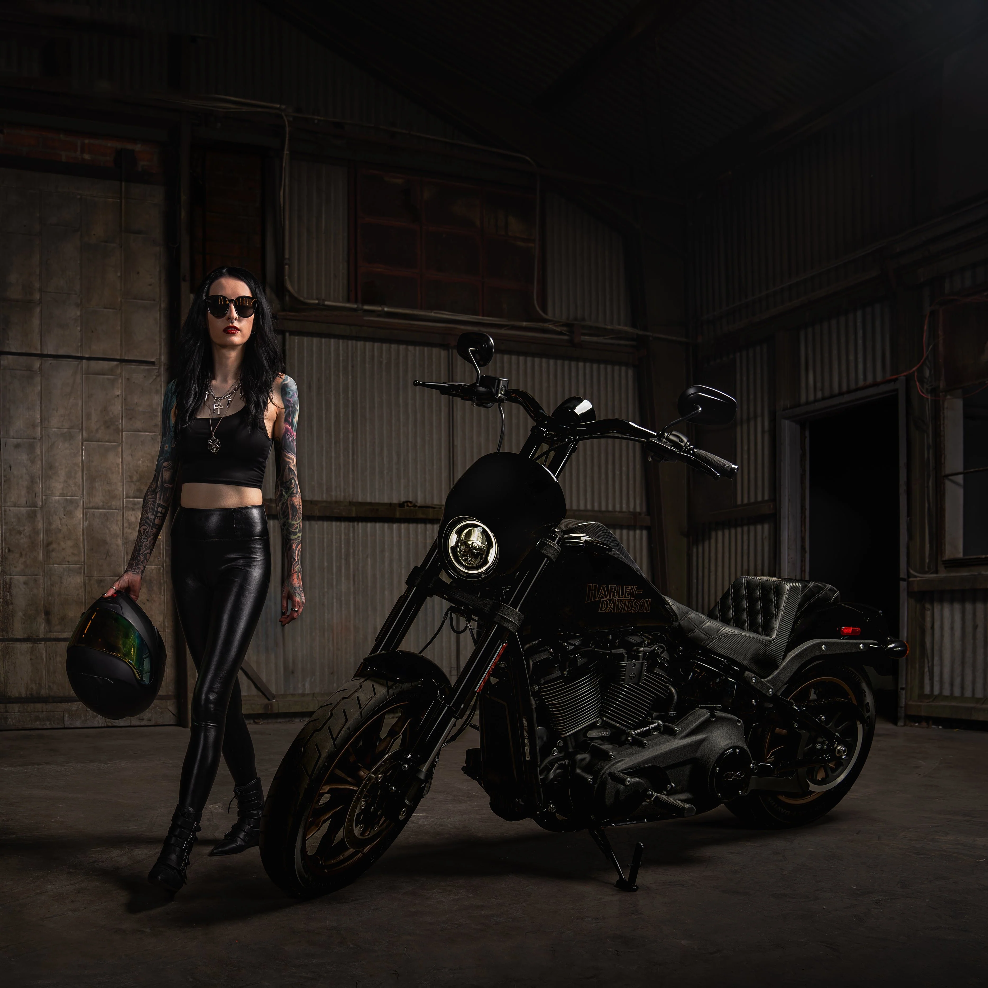 Pre-Wired 1.5" Big Daddy MX-T Bars for 2022-2024 Low Rider S with Round Relocation Mount - Image 6
