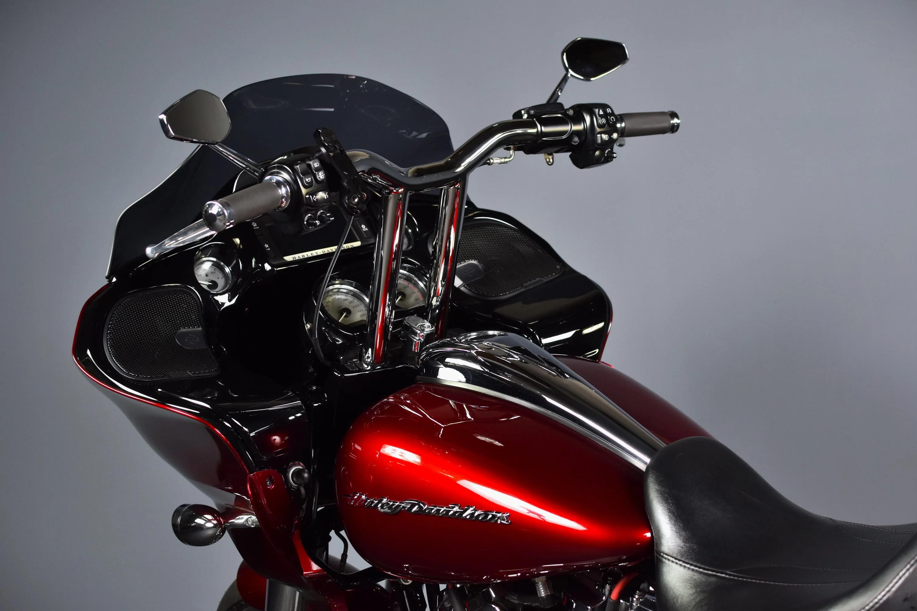 100% Plug In Ready 1.5" Diameter, Big Daddy MX-T Bars for 2016-2023 Road Glide (Classic Chrome) - Image 7