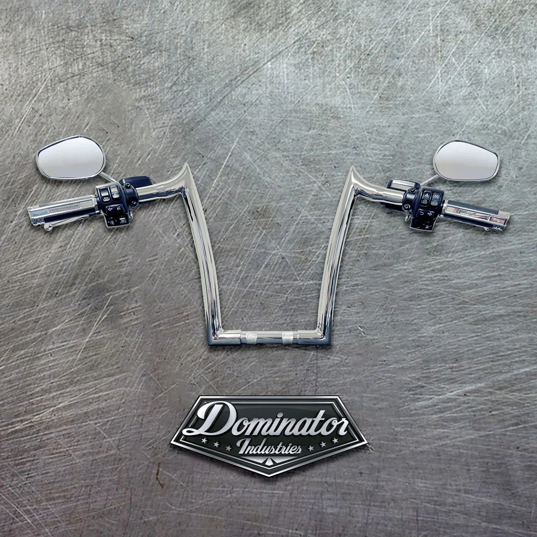 100% Plug In Ready 1.5" Big Daddy Meathook Apes For 2016-2023 Road Glide, Special & CVO (Classic Chrome) - Image 3
