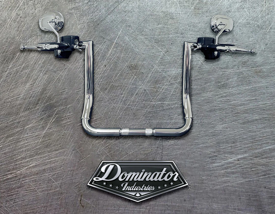 Big Daddy 12" 100% Plug In Ready Miter Bagger Bars for the 2014-2015 Street Glide (Classic Chrome) - Image 2