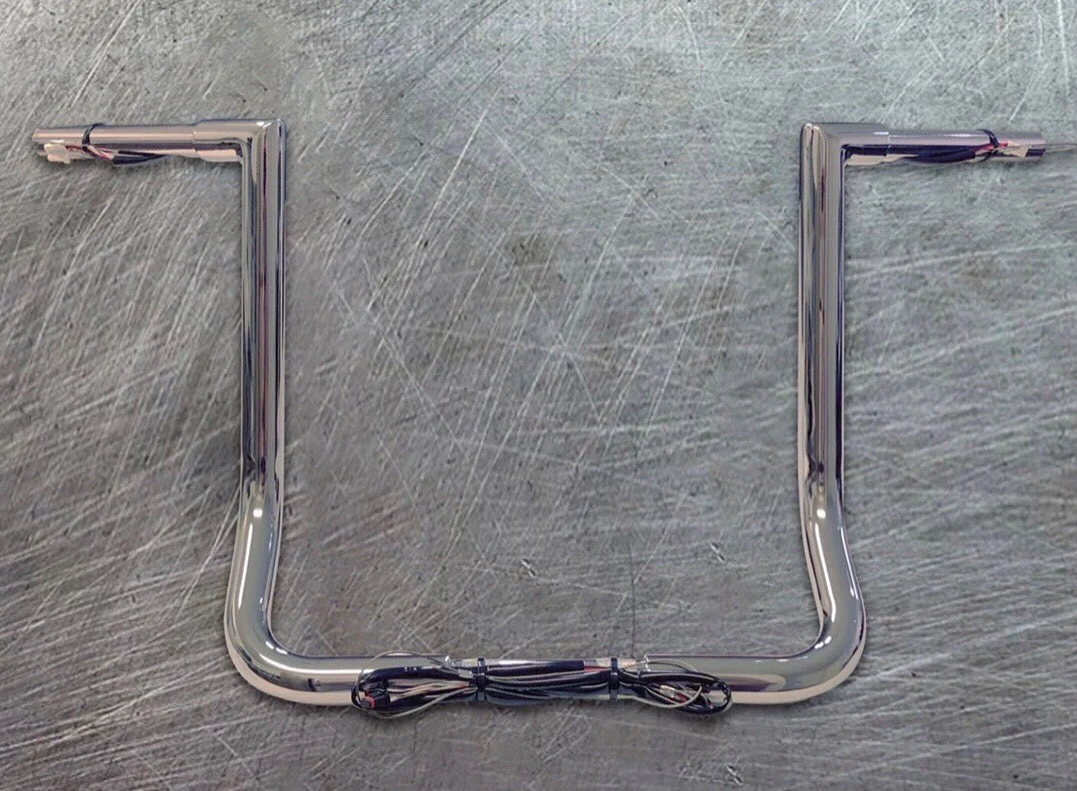 16" 100% Plug In Ready Miter Apes for the 2014-2015 Street Glide, Special, Ultra Limited, Low (Classic Chrome) - Image 2