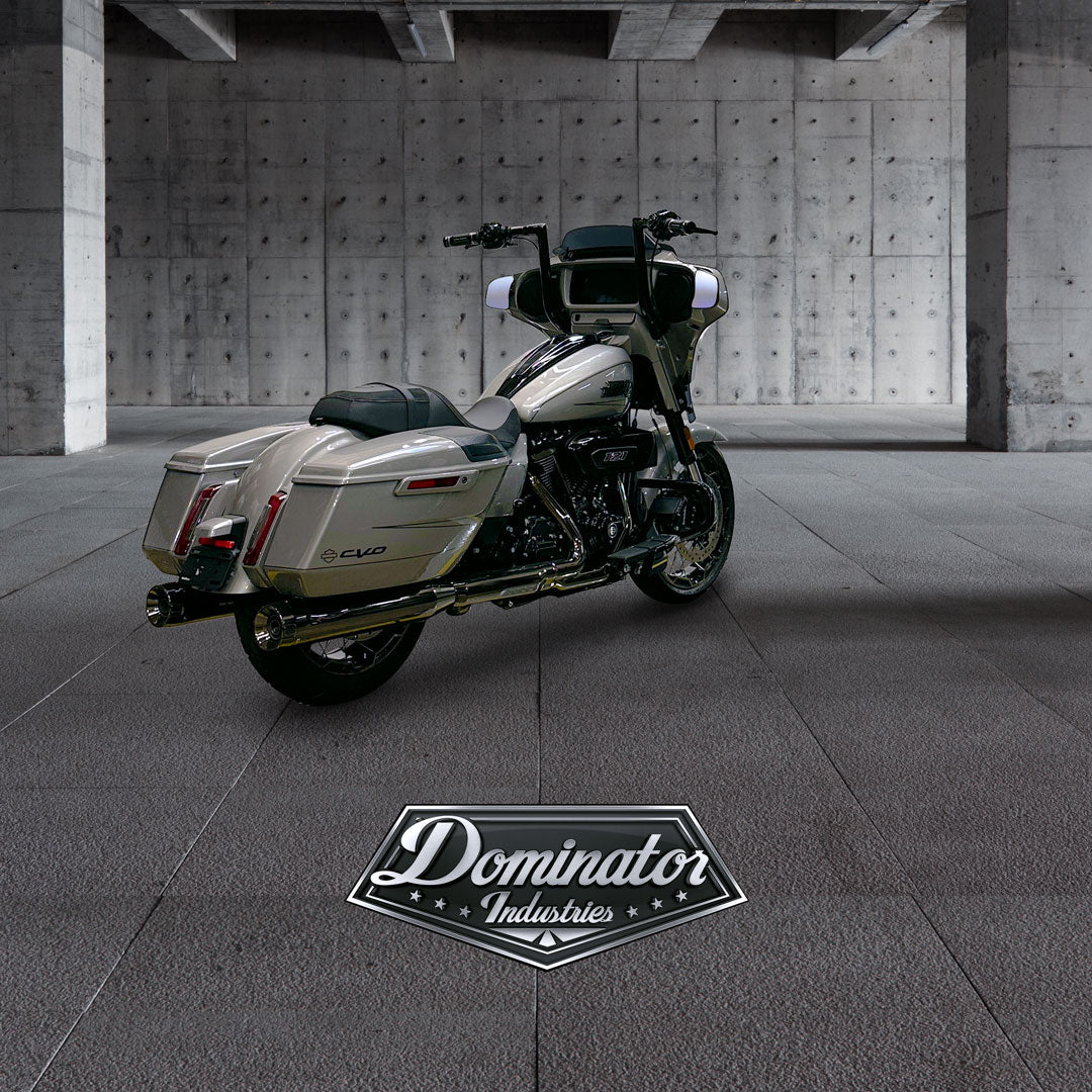 2023 1/2 - 2025 STREET GLIDE CVO ONLY BIG DADDY 1 ½" MITER APES (Classic Chrome) - Image 12