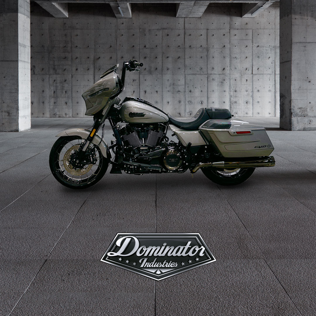 2023 1/2 - 2025 STREET GLIDE CVO ONLY BIG DADDY 1 ½" MITER APES (Classic Chrome) - Image 26