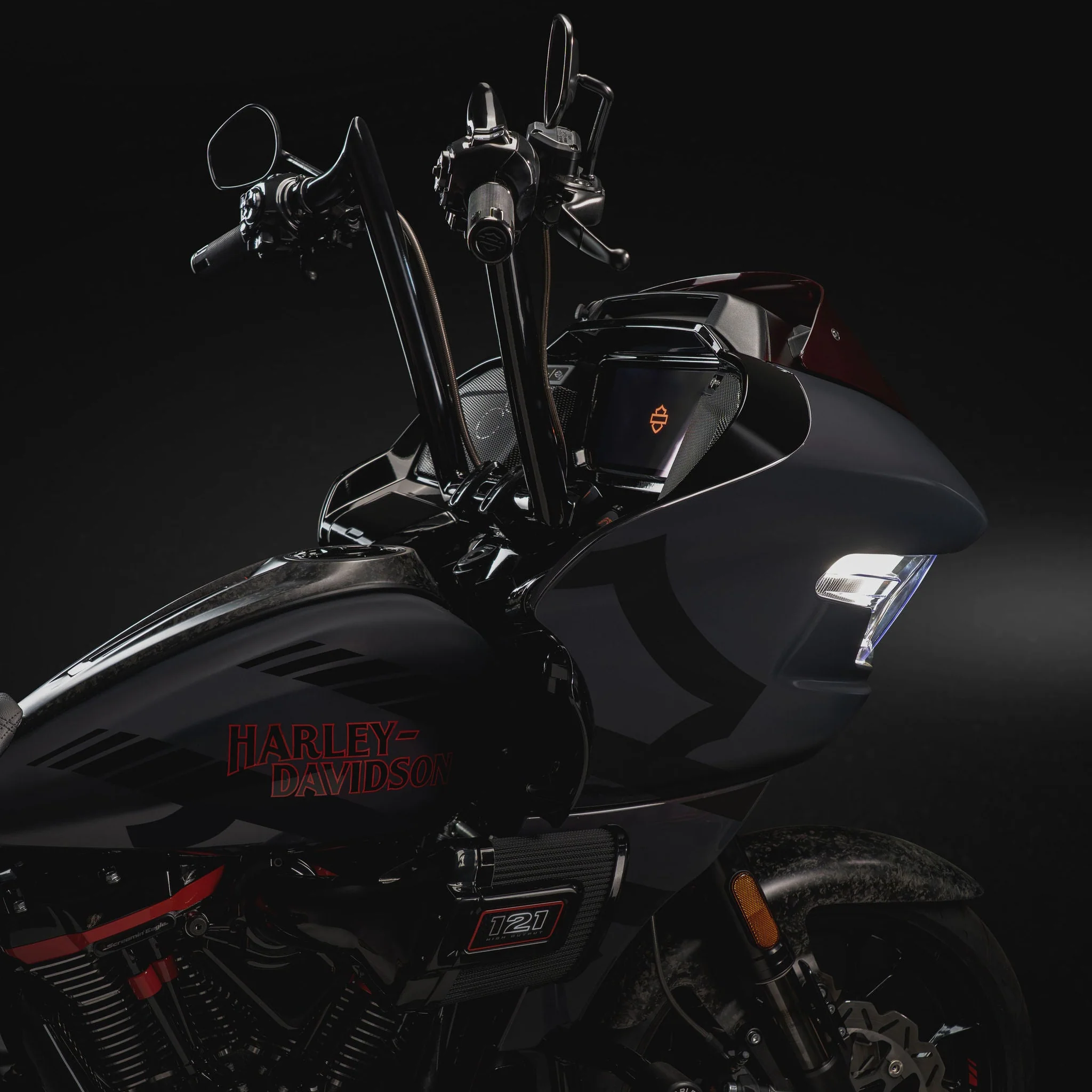 2024-2026 Road Glide Only BIG DADDY 1 ½" MEATHOOK APES (Gloss Black) - Image 4