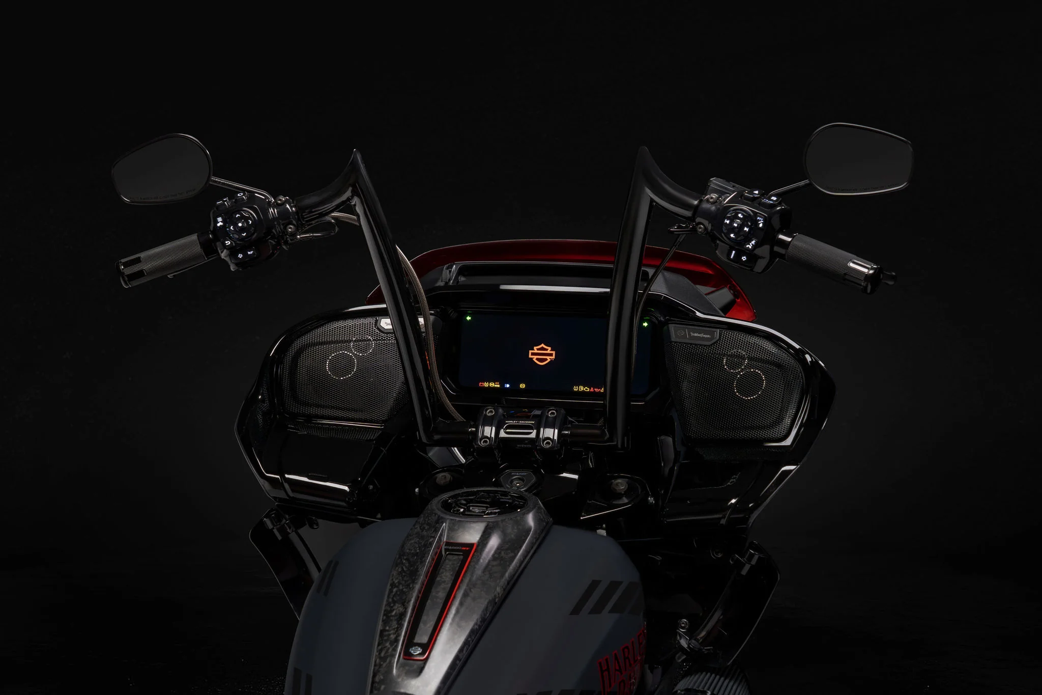 2024-2026 Road Glide Only BIG DADDY 1 ½" MEATHOOK APES (Gloss Black) - Image 6