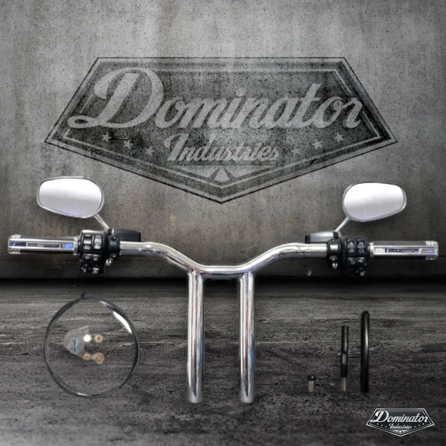 2024-2026 Road Glide Only BIG DADDY 1 ½" MX T Bars (Black & Classic Chrome) - Image 6