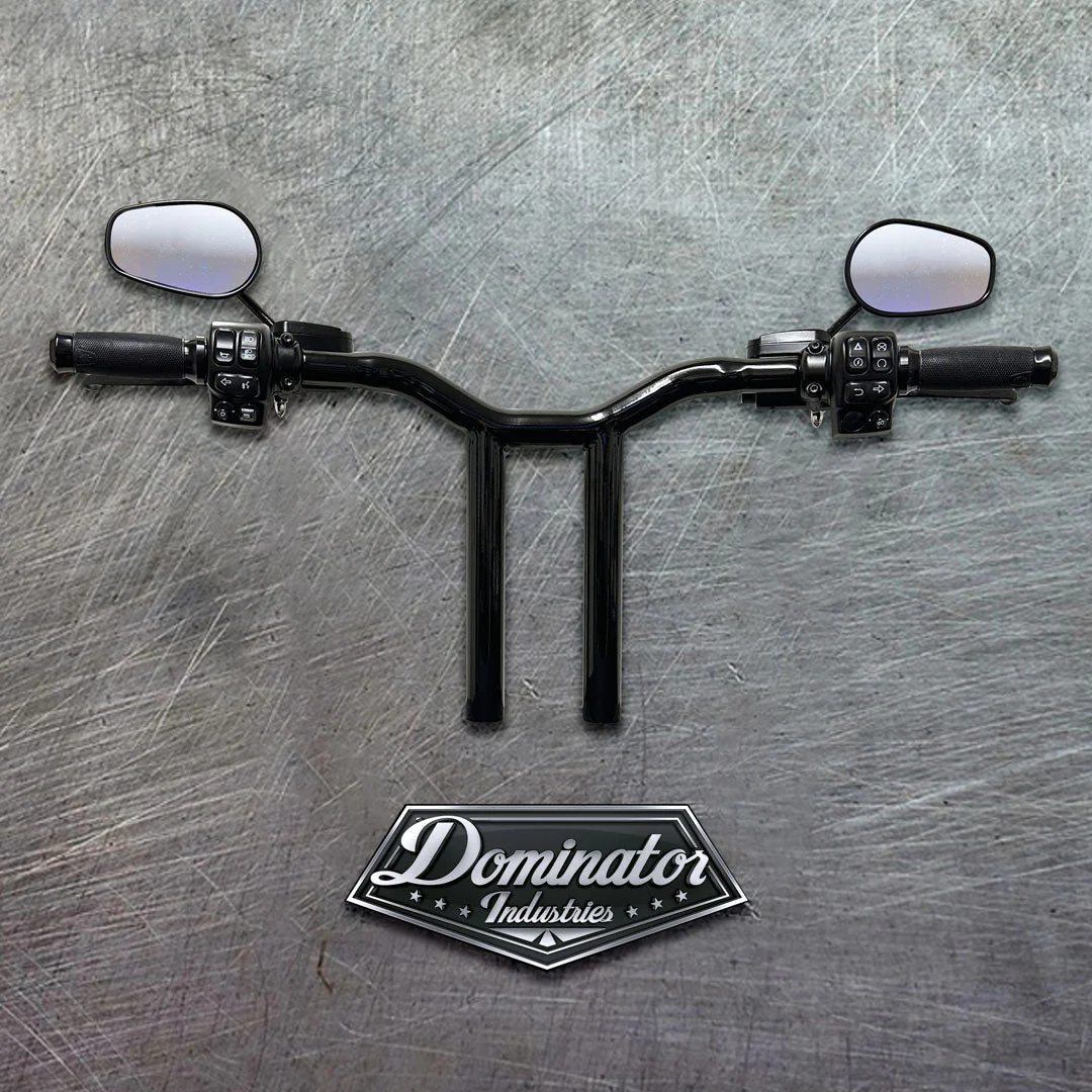 2024-2026 Road Glide Only BIG DADDY 1 ½" MX T Bars (Black & Classic Chrome) - Image 7