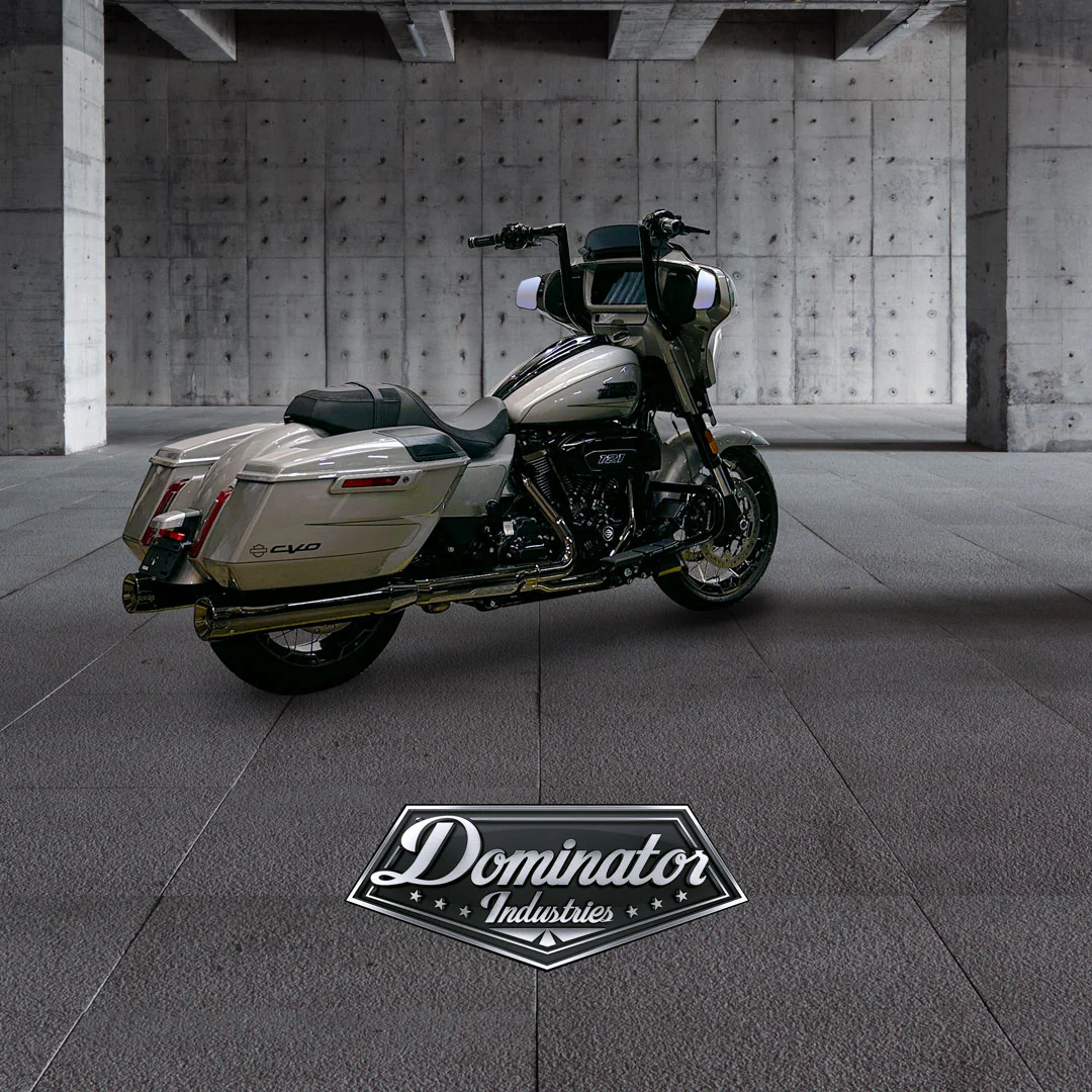 2023 1/2 - 2025 STREET GLIDE CVO ONLY BIG DADDY 1 .5 MITER CUT APES (GLOSS BLACK) - Image 11