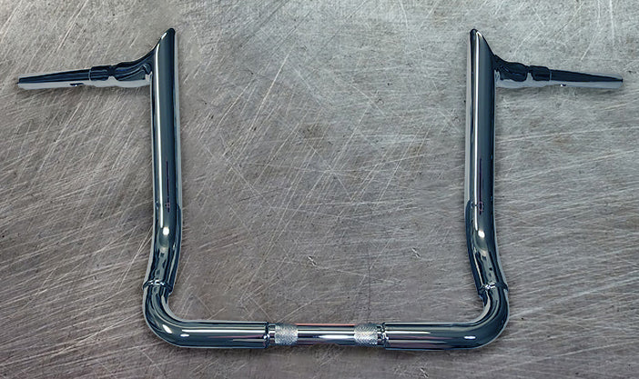 Big Daddy 1 ½ Tri Glide Meathook Apes (Classic Chrome) Sizes 10" - 20" - Image 2
