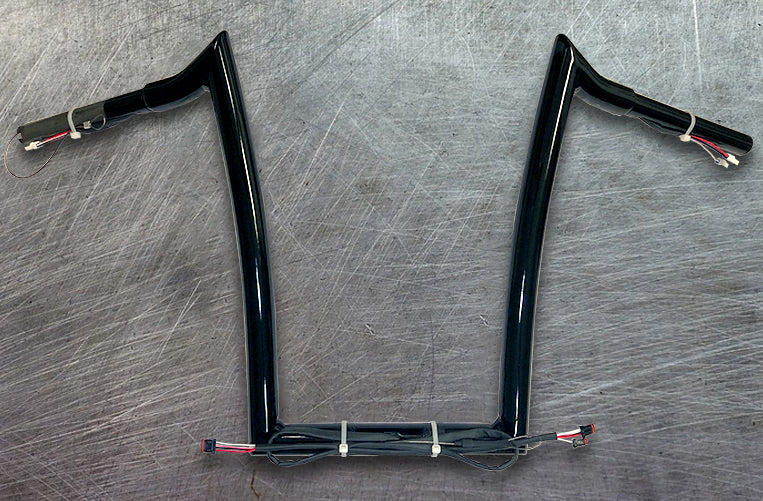 PRE-WIRED MEATHOOK APES FOR 2015-2023 ROAD GLIDE (Gloss Black) - Image 3
