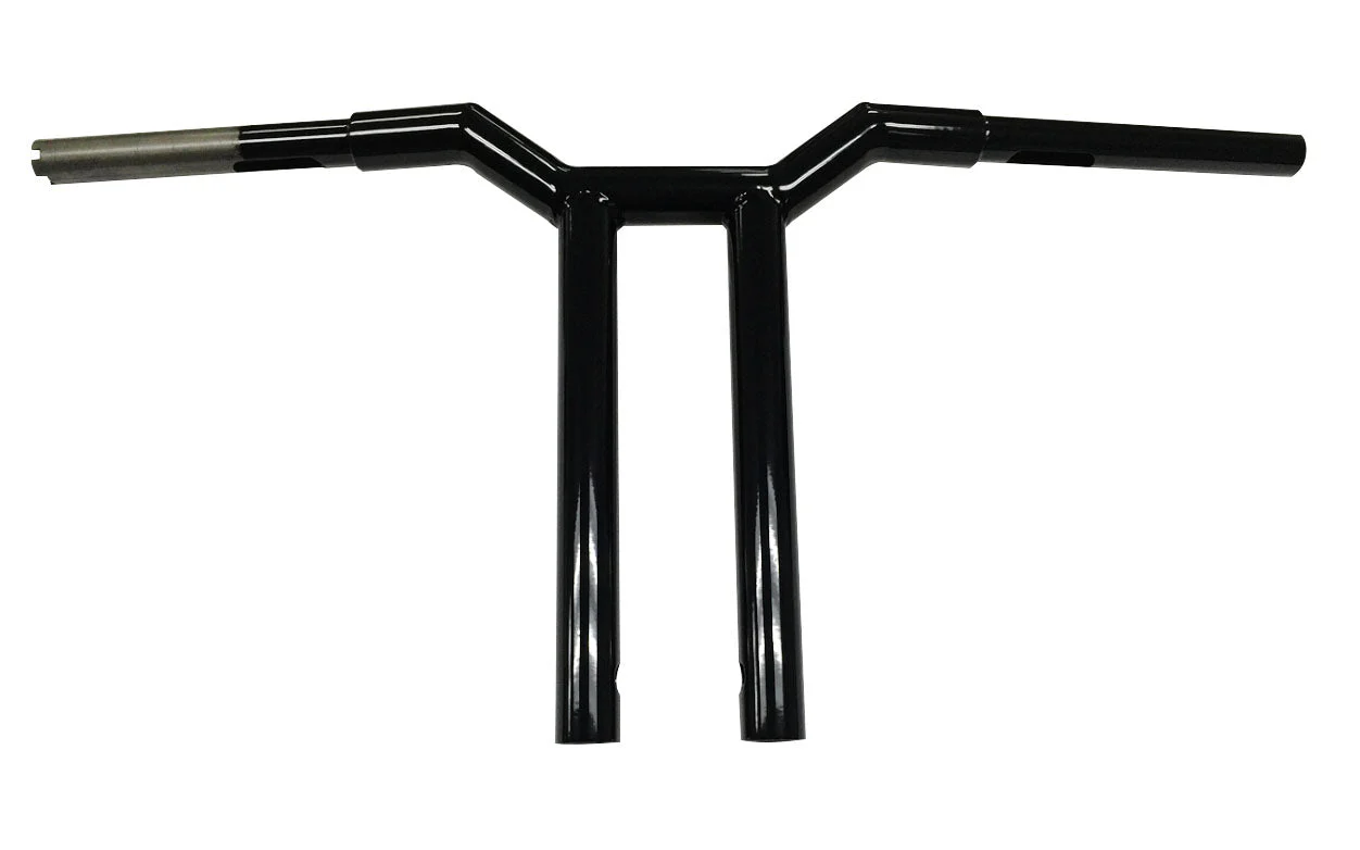 Lane Splitter MX-T Bar, 1 1/4 Inch Diameter, 10-16 Inch Rise, Gloss Black - Image 5